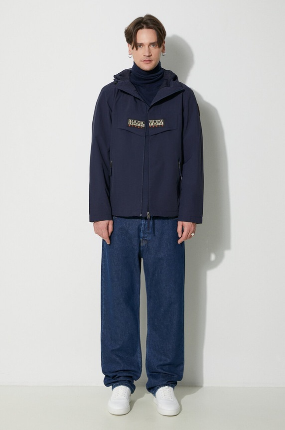 Napapijri jacket Rainforest Open S NP0A4H2O1761 navy SS24