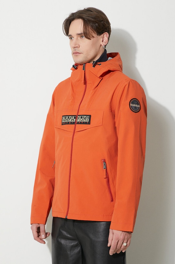 Napapijri jacket Rainforest Open S orange NP0A4H2OA621