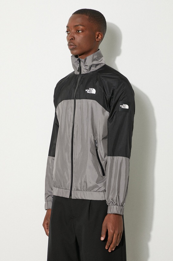 The North Face kurtka Wind Shell Full Zip szary NF0A879FRPI1