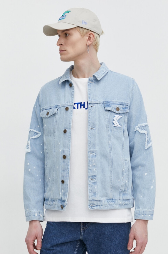 Karl Kani farmerdzseki nem bélelt kék 6077146