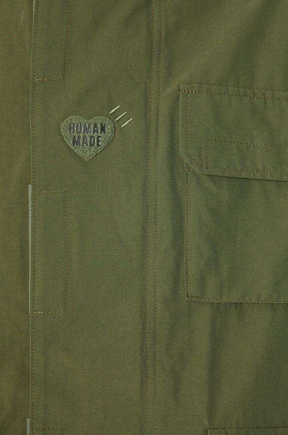 Human Made giacca Mountain Parka HM27JK004 verde