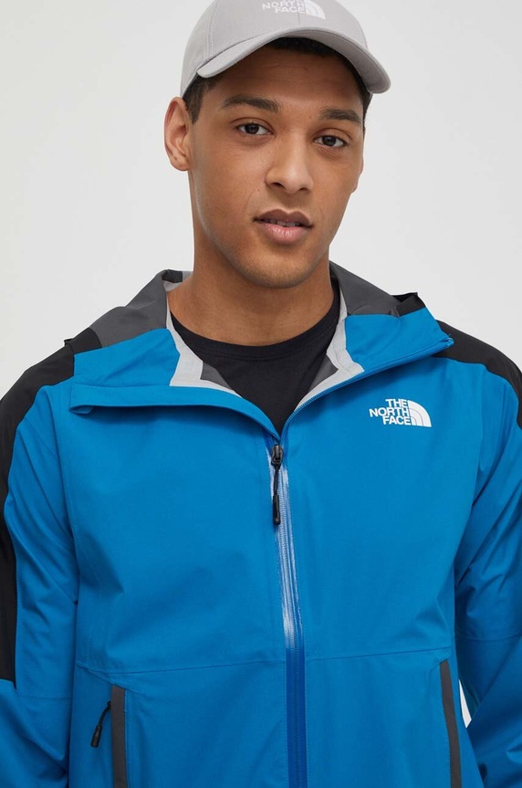 The North Face kurtka przeciwdeszczowa Sheltered Creek 2.5L niebieski NF0A880XUID1