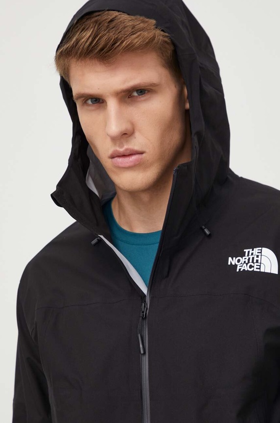 Športová bunda The North Face Frontier Futurelight čierna NF0A86QQJK31