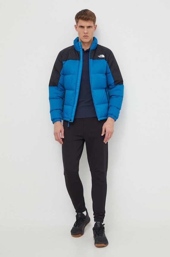 The North Face kurtka puchowa DIABLO NF0A4M9JUID1 niebieski SS24