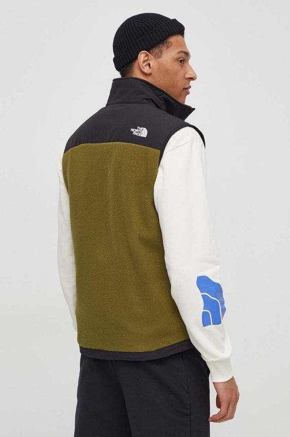 Odzież The North Face bezrękawnik DENALI NF0A7UR4PIB1 zielony