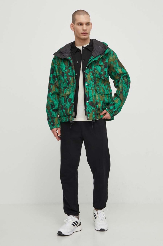 Непромокаемо яке The North Face NF0A7URVSHO1 зелен SS24