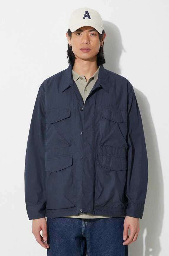 Universal Works jacket Parachute Field other navy 30115.NAVY