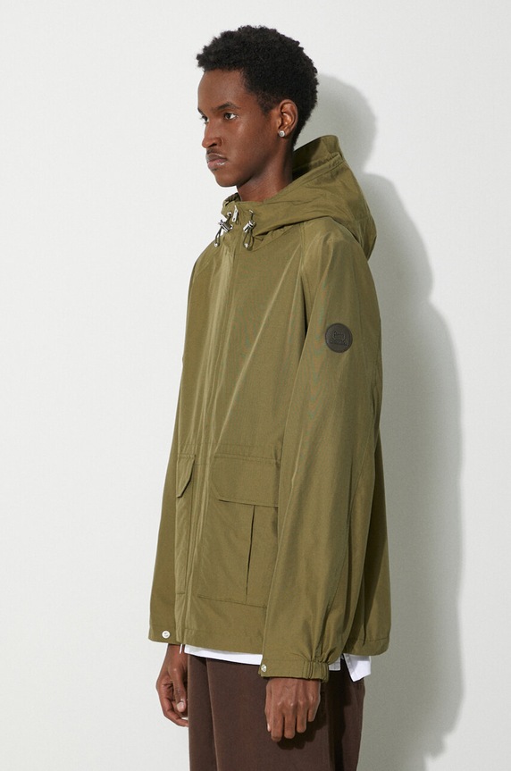 Woolrich jacket Cruiser Hooded Jacket green CFWOOU0884MRUT3662