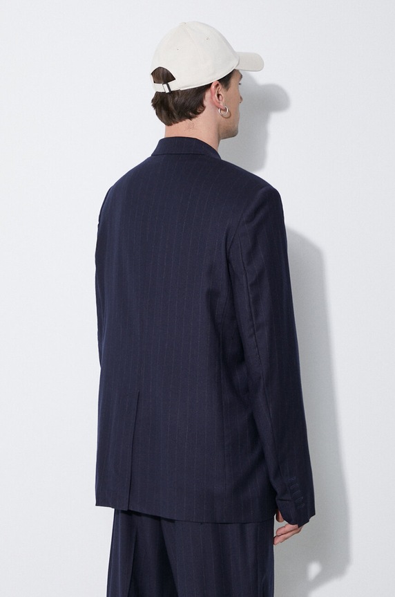 Clothing 424 wool jacket Double Breast Jacket FF4SMJ10BP.TR351.560 navy