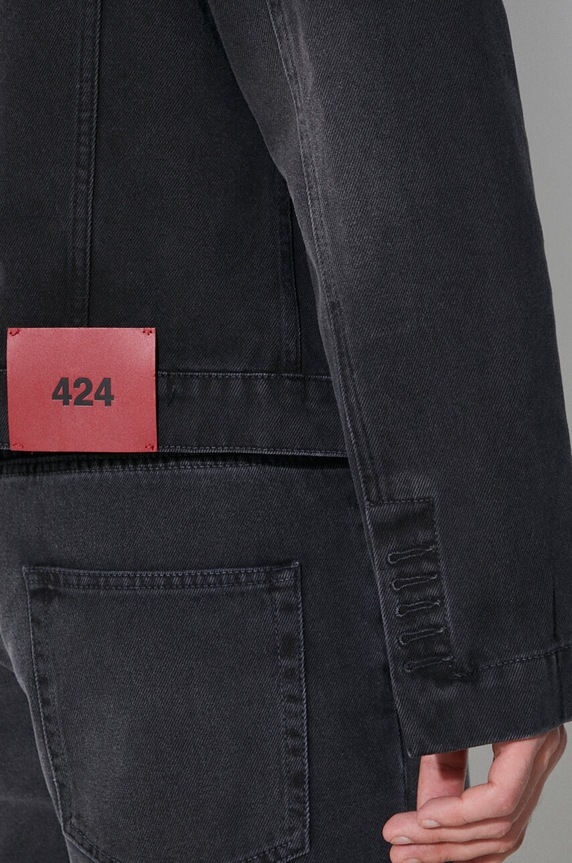 424 denim jacket Denim Truck Jacket FF4SMJ30AP.TE002.991