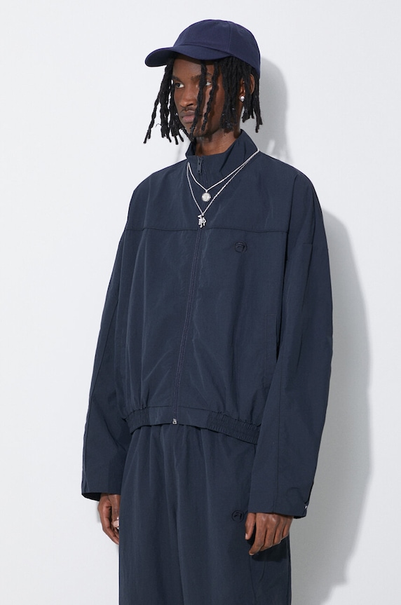 Μπουφάν AMBUSH Nylon Track Jacket σκούρο μπλε BMEA002S24FAB0014646