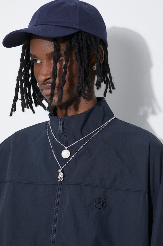 Μπουφάν AMBUSH Nylon Track Jacket BMEA002S24FAB0014646 σκούρο μπλε