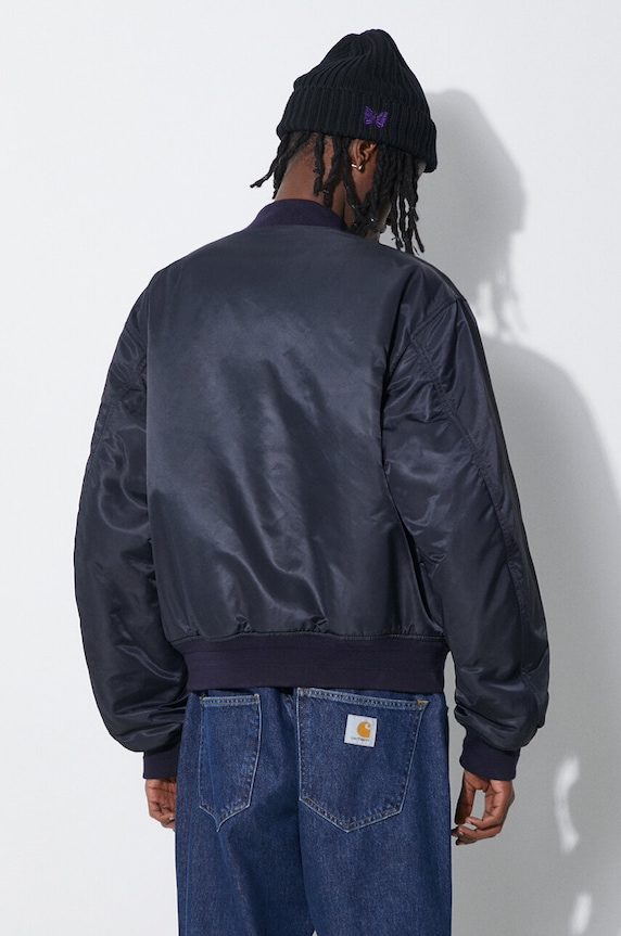 Clothing AMBUSH bomber jacket Nylon Bomber BMEH012S24FAB0014646 navy