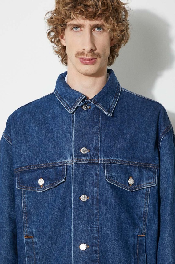A.P.C. denim jacket blouson elvis COGWD.H02913.IAL blue
