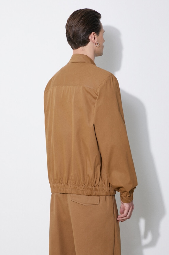 Clothing A.P.C. jacket blouson gilbert COGXS.H02922.CAB brown