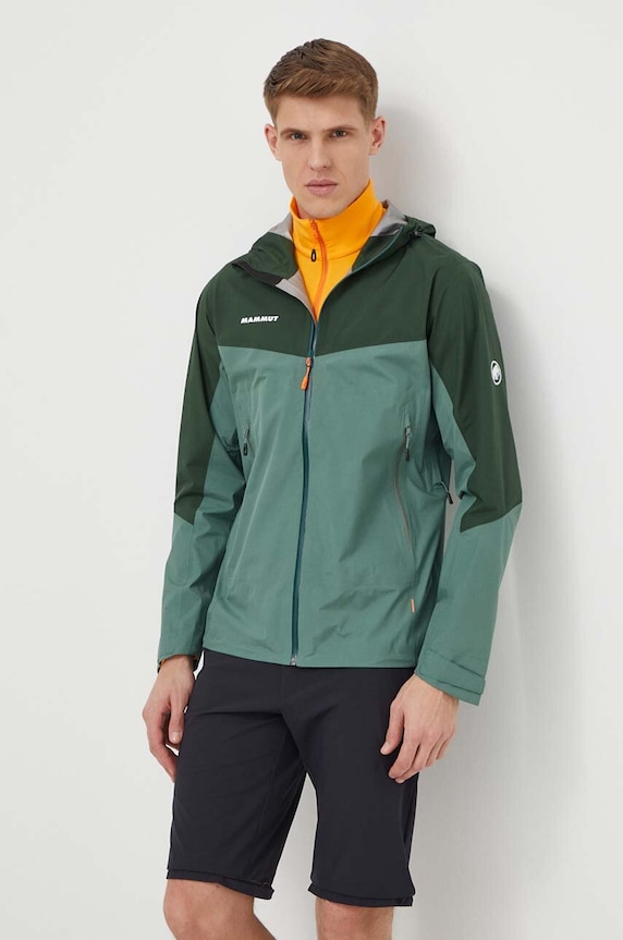 Outdoor jakna Mammut Convey Tour HS Planet friendly zelena 1010.27842