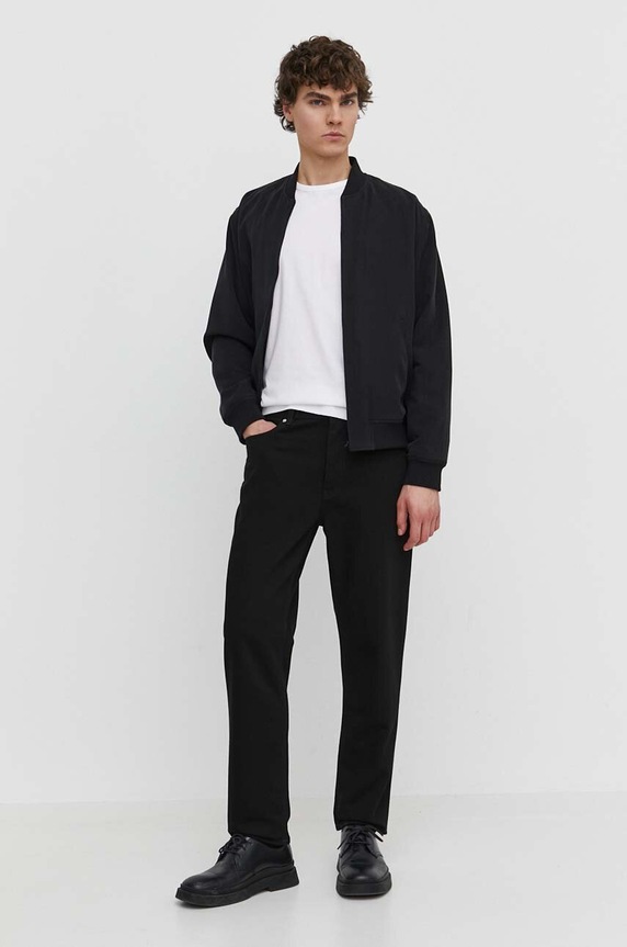 Theory kurtka bomber O0179405 czarny SS24