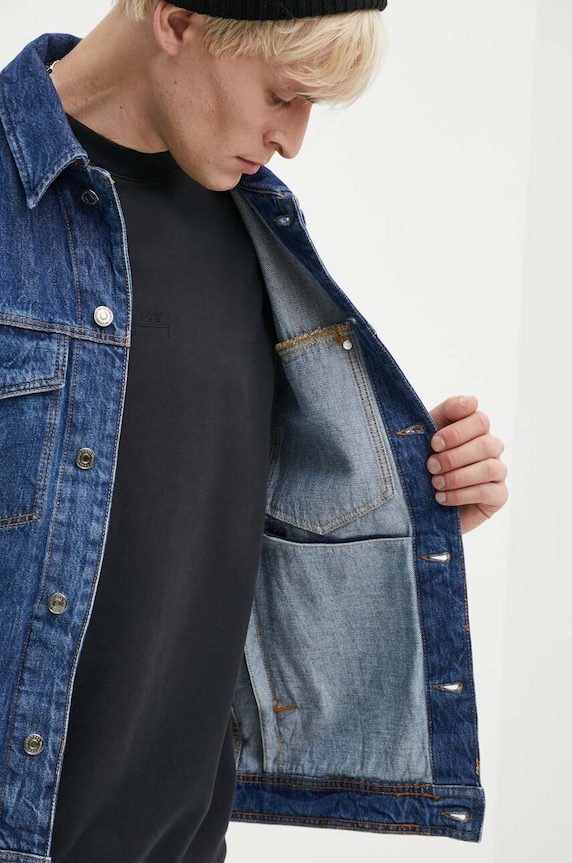 Wood Wood kurtka jeansowa Ivan Denim 12315106.7051