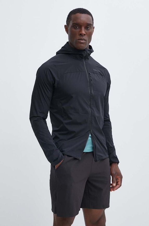 Peak Performance windbreaker Vislight necaptusit negru G79867
