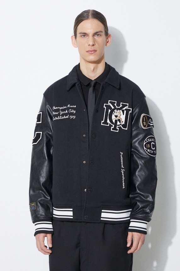 Champion bomber jacket black 219993