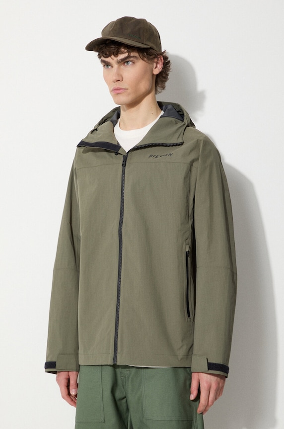 Filson geaca Swiftwater Rain Jacket verde FMCPS0048