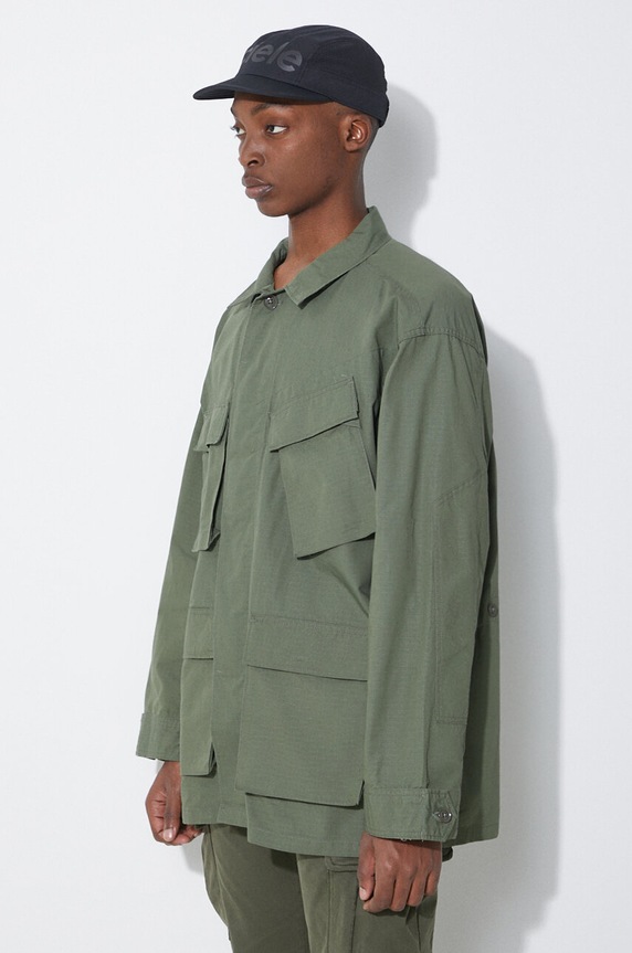 Engineered Garments kurtka bawełniana BDU zielony OR174.CT010