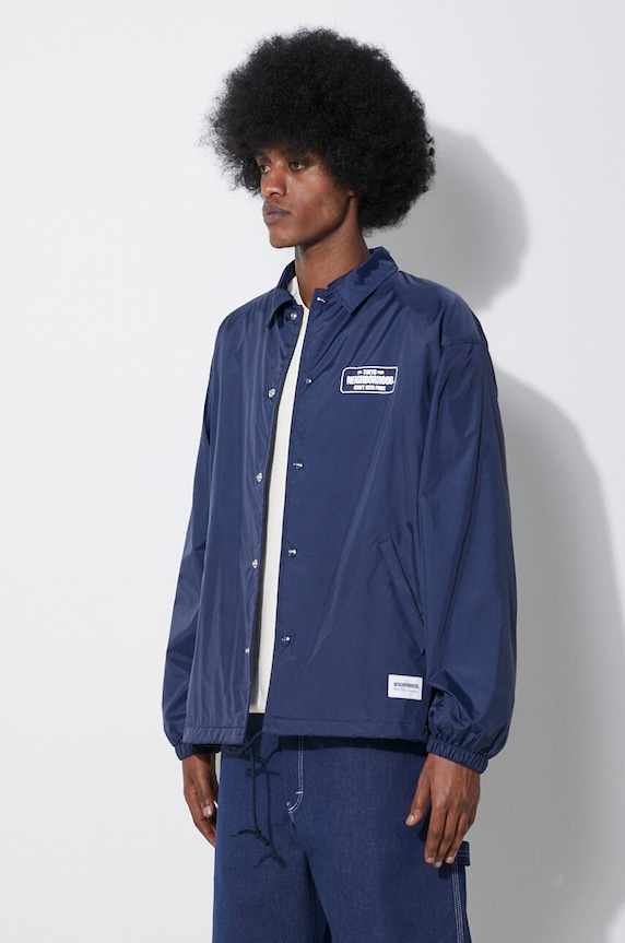 Bunda NEIGHBORHOOD Windbreaker Jacket-2 námořnická modř 241TSNH.JKM06