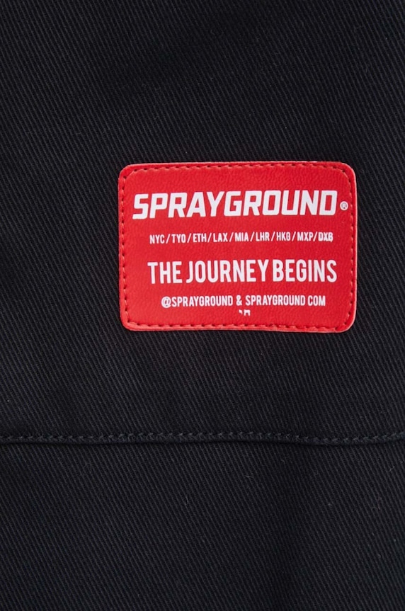 Rifľová košeľa Sprayground SP331 čierna