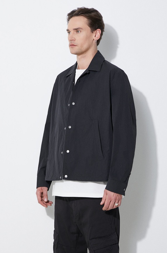 Neil Barrett jacket Boxy Coach Jacket black MY11097A.Y039.001N