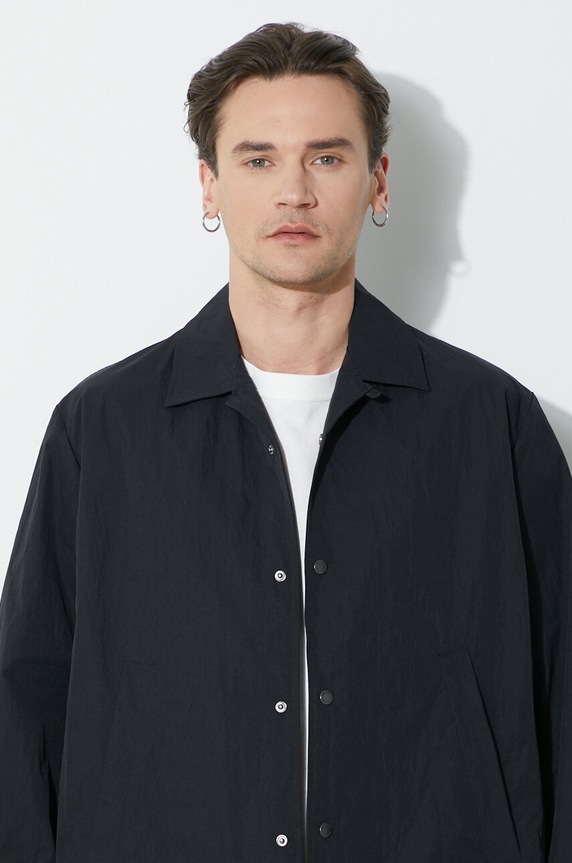 Neil Barrett jacket Boxy Coach Jacket MY11097A.Y039.001N black
