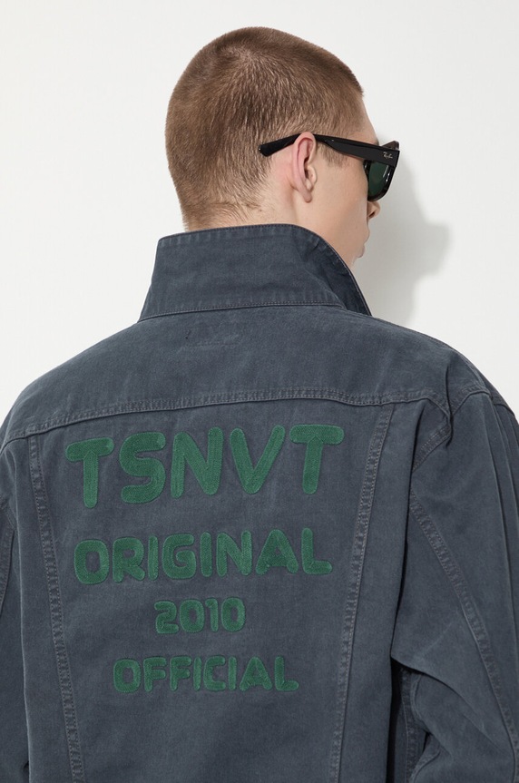 thisisneverthat geacă din denim Trucker TN241WOWLS06