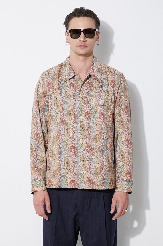 Bunda Corridor Paisley Jacquard Military Jacket nezateplené vícebarevná MJ0026