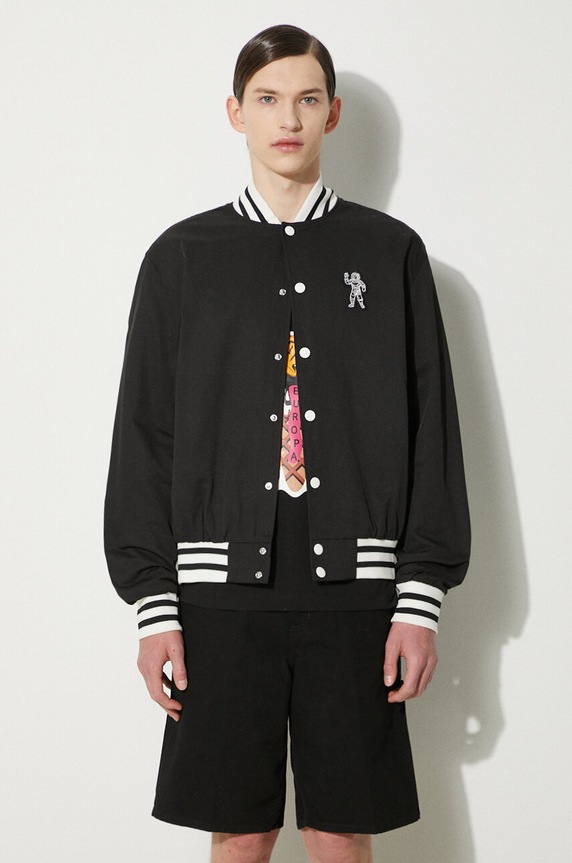 Bunda Billionaire Boys Club Arch Logo Lightweight Varsity čierna B24201