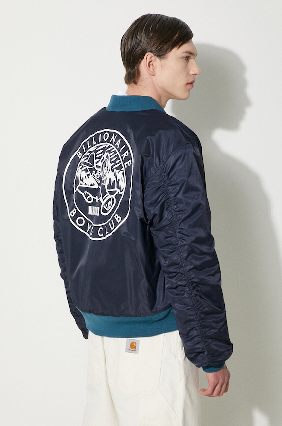 Odjeća Bomber jakna Billionaire Boys Club Outerbanks Bomber B24202 mornarsko plava