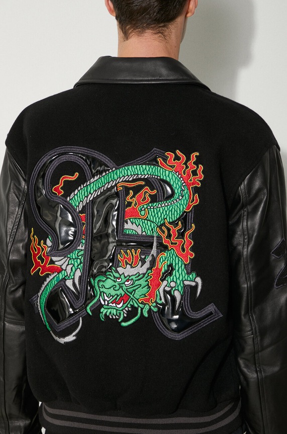 Vlněná bunda Awake NY Varsity Jacket SP24.OT001