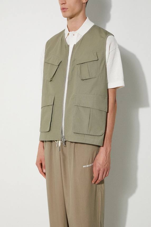 MKI MIYUKI ZOKU Ripstop Cargo Vest RIPSTOP.CARGO.VEST