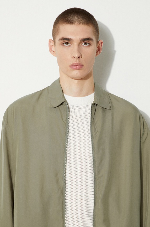 MKI MIYUKI ZOKU geaca Tencel Rider Jacket TENCEL.RIDER.JACKET verde