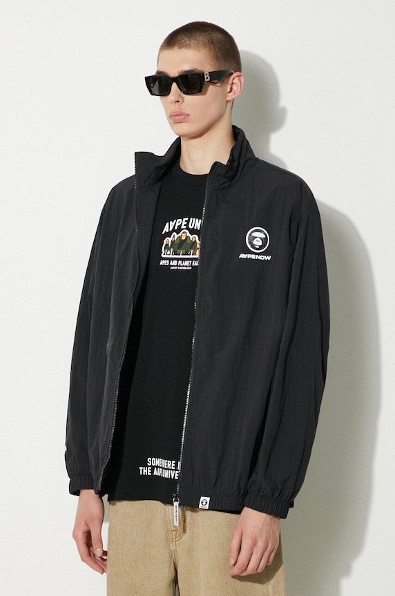 AAPE jacket black AAPLJM7640XXM