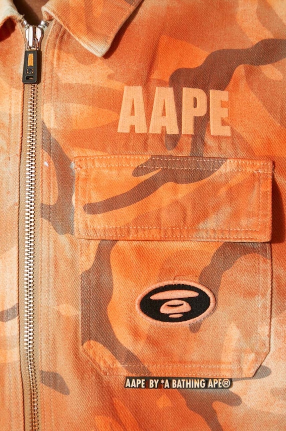 Bavlněná bunda AAPE AAPLJM7644XAM