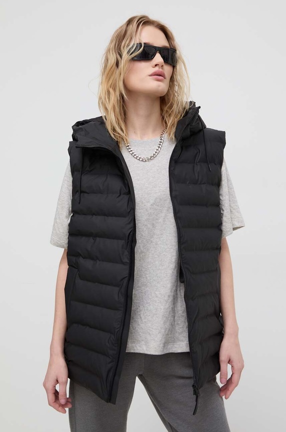 Odzież Rains bezrękawnik 15840 Vests 15840.01 czarny