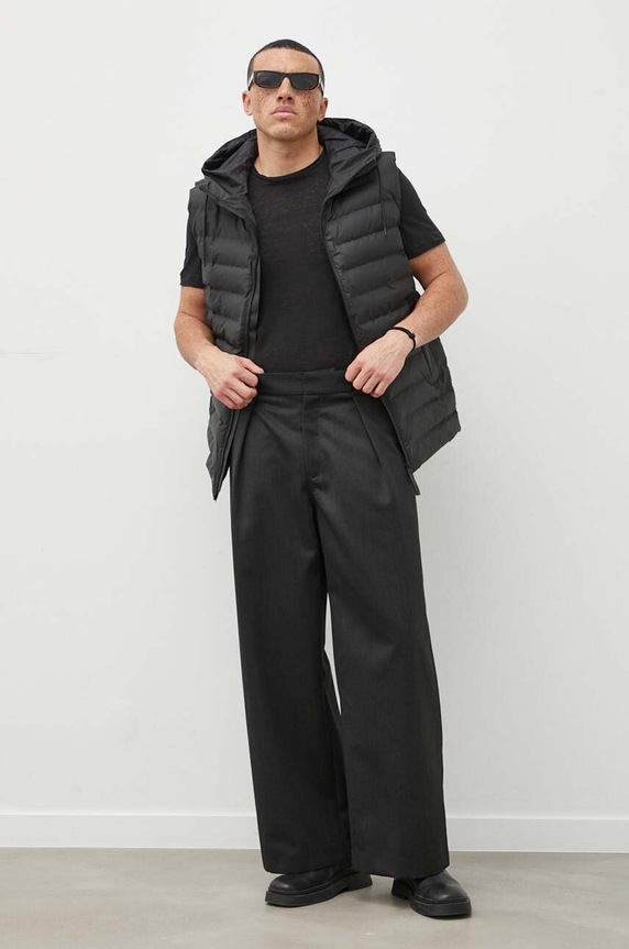 Rains bezrękawnik 15840 Vests czarny 15840.01