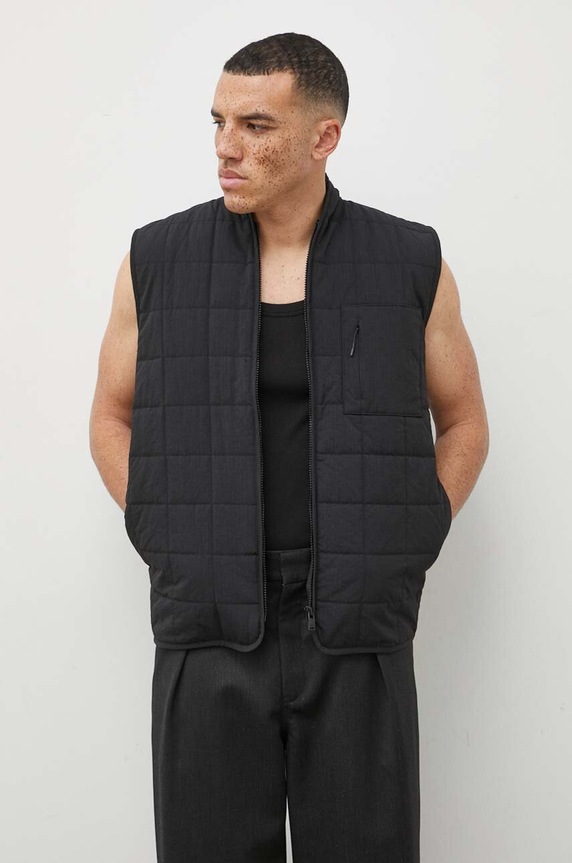 Rains bezrękawnik 19410 Vests 19410.01 czarny SS24