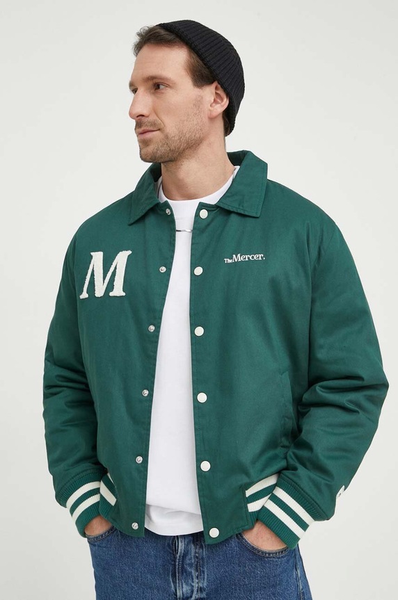 Bavlnená bunda The Mercer Brand The Varsity Polo MEAP241010