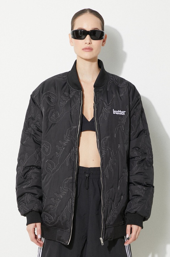 Butter Goods bomber jacket Scorpion other black BGQ1243401