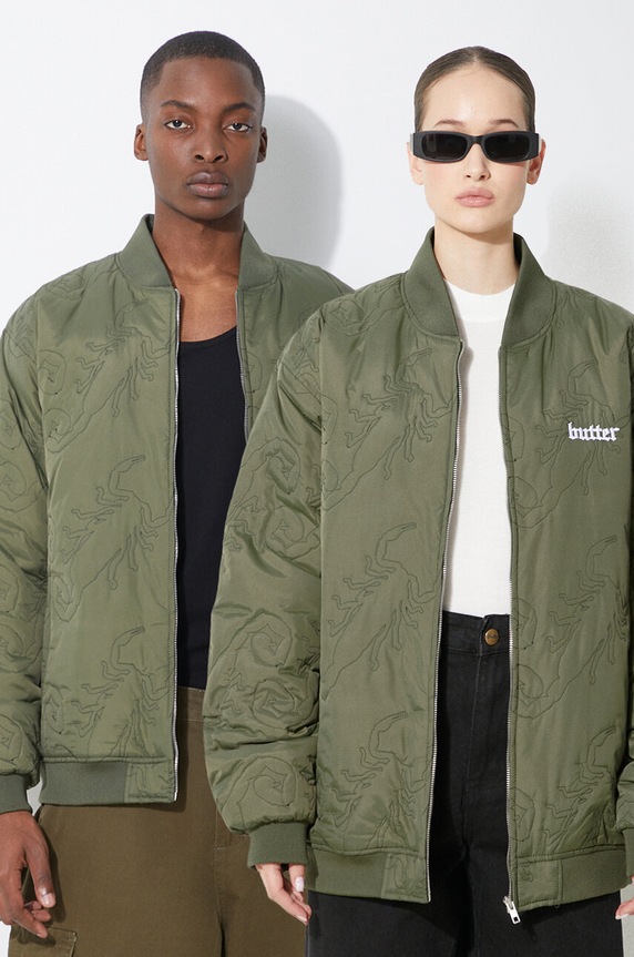 Butter Goods bomber jacket Scorpion other green BGQ1243402