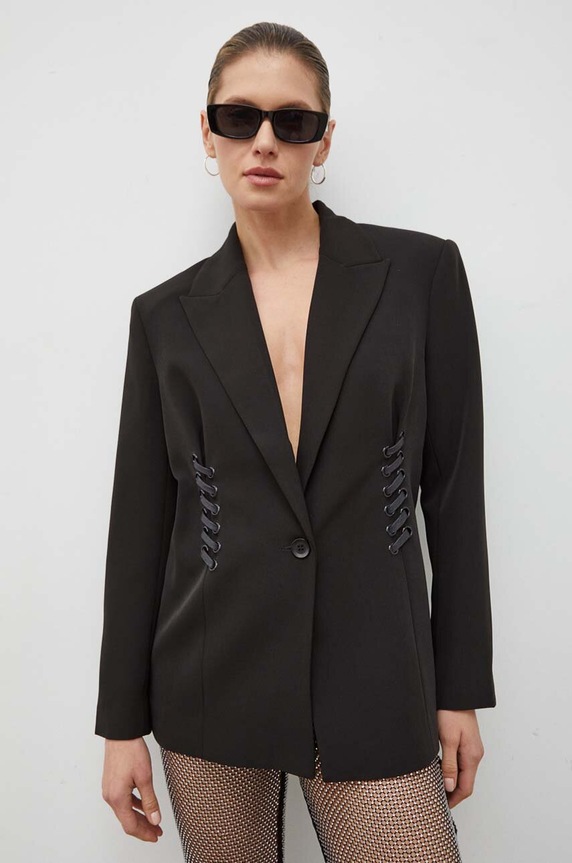 2NDDAY marynarka 2ND Saga - Essential Suiting tkanina czarny 2241115165