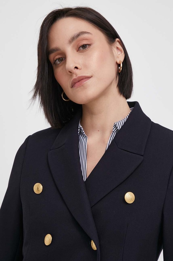 Σακάκι Tommy Hilfiger σκούρο μπλε WW0WW42541