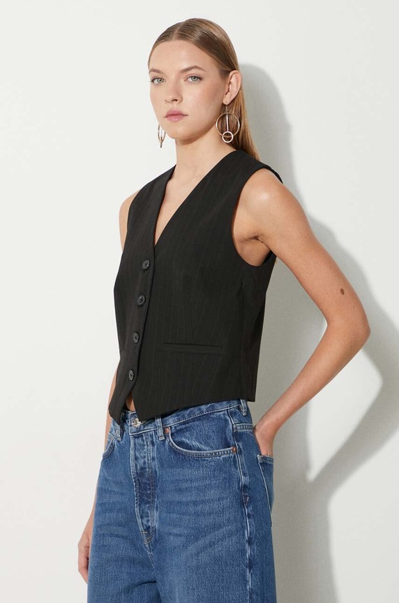 Samsoe Samsoe gilet SARAMONA black F24100047