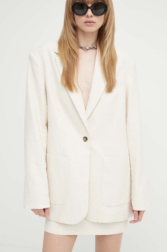 Herskind zakó Leo szövet bézs 5108994