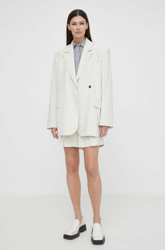 Sako Herskind Verner bez uzorka bež 5103110